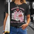 Chocolate Melts But Books Are Forever Booktrovert T-Shirt Gifts for Her