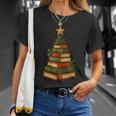 Christmas Book Tree Bookshelf Holiday For Readers Librarians T-Shirt Gifts for Her Christmas Book Tree Bookshelf Holiday For Readers Librarians T-Shirt Gifts for Her
