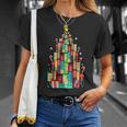 Christmas Book Tree Holiday Loves Reading Bookworm T-Shirt Gifts for Her Christmas Book Tree Holiday Loves Reading Bookworm T-Shirt Gifts for Her