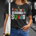 Christmas Reading Squad Xmas Book Lover Bookworm Literature T-Shirt Gifts for Her