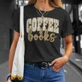 Coffee And Books I Love Them Both Book Coffee Lover T-Shirt Gifts for Her