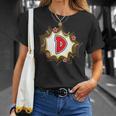 Comic Book Style Monogram Letter D For Boys Girls Women Men T-Shirt Gifts for Her Comic Book Style Monogram Letter D For Boys Girls Women Men T-Shirt Gifts for Her