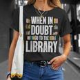 Cool Book Reader Men Women Library Themed Bookworm Librarian T-Shirt Gifts for Her Cool Book Reader Men Women Library Themed Bookworm Librarian T-Shirt Gifts for Her