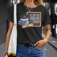 All The Cool Kids Are Reading Book Nerd School Graduation T-Shirt Gifts for Her