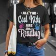 All The Cool Kids Are Reading Book Vintage Retro Sunset T-Shirt Gifts for Her All The Cool Kids Are Reading Book Vintage Retro Sunset T-Shirt Gifts for Her