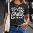 Cool Writing For Women Girls Book Writer Author Poetry T-Shirt Gifts for Her