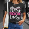 Crazy Book Lady Bookworm Book Lovers T-Shirt Gifts for Her
