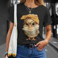 Cute Chick Reading Book Bandana T-Shirt Gifts for Her