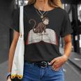Cute Monkey Reading Books Literature Nature T-Shirt Gifts for Her Cute Monkey Reading Books Literature Nature T-Shirt Gifts for Her