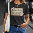 Dark Academia Aesthetic Biblichor Old Vintage Books Lover T-Shirt Gifts for Her