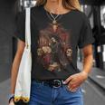 Dark Academia Witch Reading Book Gothic Library T-Shirt Gifts for Her