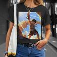 David And Goliath Bible Book Samuel King David Anime Manga T-Shirt Gifts for Her