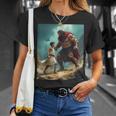 David And Goliath Bible Book Of Samuel King David Painting T-Shirt Gifts for Her David And Goliath Bible Book Of Samuel King David Painting T-Shirt Gifts for Her