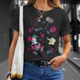 DC Comics Harley Quinn With Textbook Collage T-Shirt Gifts for Her