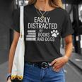 Dog Lovers Easily Distracted By Books And Dogs Bookworm T-Shirt Gifts for Her Dog Lovers Easily Distracted By Books And Dogs Bookworm T-Shirt Gifts for Her