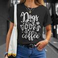 Dogs Books & Coffee Puppy Dog Coffee Book Lover T-Shirt Gifts for Her Dogs Books & Coffee Puppy Dog Coffee Book Lover T-Shirt Gifts for Her