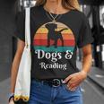 Dogs And Reading Books T-Shirt Gifts for Her Dogs And Reading Books T-Shirt Gifts for Her