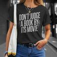 Don't Judge A Book By Its Movie T-Shirt Gifts for Her