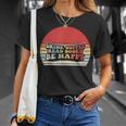 Drink Coffee Read Books Be Happy Retro Vintage Sunset T-Shirt Gifts for Her Drink Coffee Read Books Be Happy Retro Vintage Sunset T-Shirt Gifts for Her