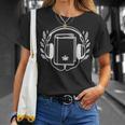 Easily Distracted By Audiobooks Book Lover T-Shirt Gifts for Her