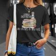 Easily Distracted By Books And Bunnies T-Shirt Gifts for Her