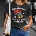 Every Page a New Adventure Book Lover T-Shirt Gifts for Her Every Page a New Adventure Book Lover T-Shirt Gifts for Her