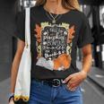 I Fall For Pumpkins Bonfires S'Mores Books Halloween Reader T-Shirt Gifts for Her I Fall For Pumpkins Bonfires S'Mores Books Halloween Reader T-Shirt Gifts for Her