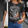 Fantasy Books Lover Bookish Fun Tee Book Club Dragon Reader T-Shirt Gifts for Her