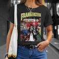 Frankenstein Halloween Horror Vintage Comic Book Retro T-Shirt Gifts for Her Frankenstein Halloween Horror Vintage Comic Book Retro T-Shirt Gifts for Her