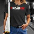 FREADOM T-Shirt For Book Lovers Bookworms T-Shirt Gifts for Her