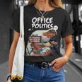 FUNNY WORKPLACE Retro Romance Comic Book Parody T-Shirt Gifts for Her
