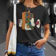 Ghosts Reading Books Teacher Halloween Librarian Boooks T-Shirt Gifts for Her Ghosts Reading Books Teacher Halloween Librarian Boooks T-Shirt Gifts for Her