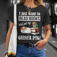 Girls & Boys Read Books And Pet My Guinea Pig Lover T-Shirt Gifts for Her Girls & Boys Read Books And Pet My Guinea Pig Lover T-Shirt Gifts for Her