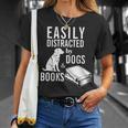 Golden Retriever Easily Distracted By Books And Dogs Premium Tri-Blend T-Shirt Gifts for Her Golden Retriever Easily Distracted By Books And Dogs Premium Tri-Blend T-Shirt Gifts for Her