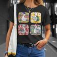 Goose Teacher Back To School Goose Books Student Cute T-Shirt Gifts for Her