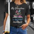 My Grandma Is My Favorite Author For Book Lovers T-Shirt Gifts for Her