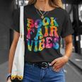 Groovy 70s Book Fair Vibe Tie Dye Reading School Librarian T-Shirt Gifts for Her Groovy 70s Book Fair Vibe Tie Dye Reading School Librarian T-Shirt Gifts for Her