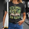 Groovy It's Good Luck To Read St Patrick's Day Book Lucky T-Shirt Gifts for Her Groovy It's Good Luck To Read St Patrick's Day Book Lucky T-Shirt Gifts for Her