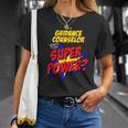 Guidance Counselor Teacher Superhero Superpower Comic Book T-Shirt Gifts for Her Guidance Counselor Teacher Superhero Superpower Comic Book T-Shirt Gifts for Her