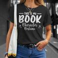 Halloween This Is My Book Character Costume Bookworm T-Shirt Gifts for Her