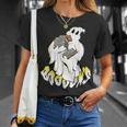 Halloween Books Cute Ghost Reading Booooks Teacher T-Shirt Gifts for Her