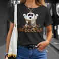 Halloween Books Cute Ghost Reading Library Boooooks Autumn T-Shirt Gifts for Her Halloween Books Cute Ghost Reading Library Boooooks Autumn T-Shirt Gifts for Her