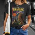 Halloween Horror Vintage Werewolf Comic Book Retro T-Shirt Gifts for Her