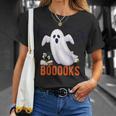 Halloween Teacher Librarian Books Reading Ghost Pun BOOOOKS Men Women Kids T-Shirt Gifts for Her Halloween Teacher Librarian Books Reading Ghost Pun BOOOOKS Men Women Kids T-Shirt Gifts for Her
