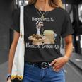 Happiness Is Books And Chocolate T-Shirt Gifts for Her