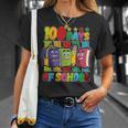 Happy 100 Day Of School Teacher Book 100 Days Of School T-Shirt Gifts for Her