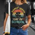 Happy 100th Day Of School Teacher Reading Book For Men Women Girls Kids T-Shirt Gifts for Her