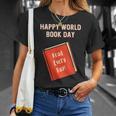 Happy World Book Day Inspirational Kids T-Shirt Gifts for Her