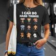 I Can Do Hard Things Children's Book Characters T-Shirt Gifts for Her