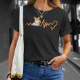 Heartbeat Corgi Reading Book T-Shirt Gifts for Her Heartbeat Corgi Reading Book T-Shirt Gifts for Her